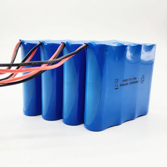 Pacco batteria al litio ricaricabile 18650 Li-ion Icr18650-2500-2s2p 7.4V 37wh