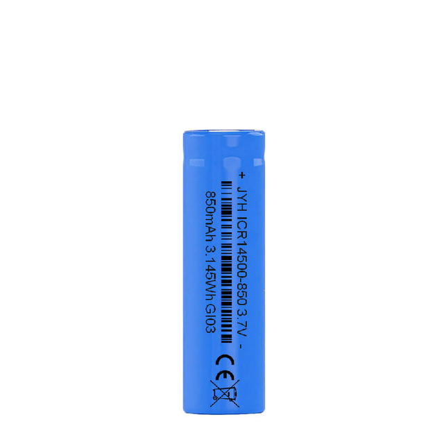 Bateria de &iacute;on de l&iacute;tio AA de alta capacidade ICR14500-850