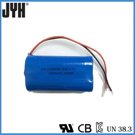 Icr18500-1500-1s2p ชุดแบตเตอรี่ลิเธียมไอออนสำหรับกล้องดิจิตอล