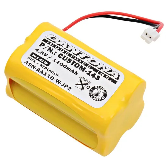 Batteria Ni-CD da 4,8 Volt 1100 mAh per baby monitor estivo