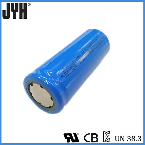 Batteria di accumulo LiFePO4 26650 3000mAh 3,2V Batteria agli ioni di litio