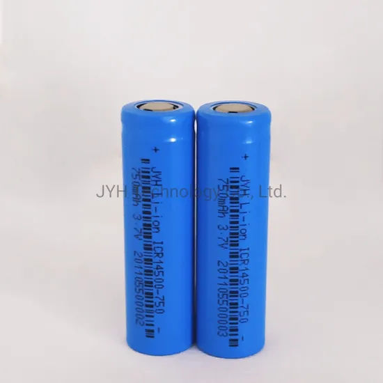 bater&iacute;a li-ion de la m&aacute;quina de afeitar el&eacute;ctrica de 3.7V Icr14500 750mAh