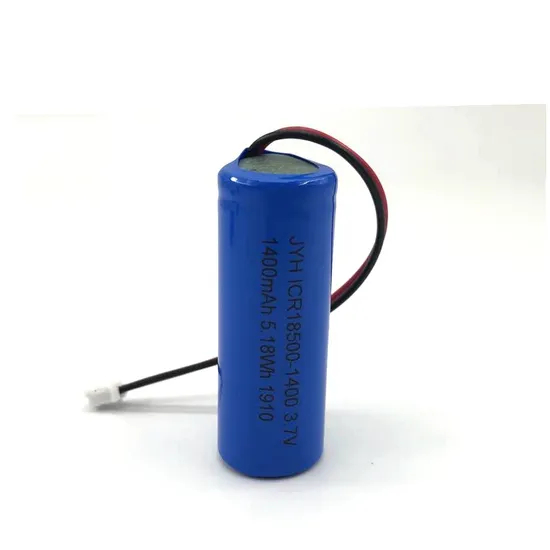 Bater&iacute;a de iones de litio Li-ion Inr18500 1400mAh para linternas