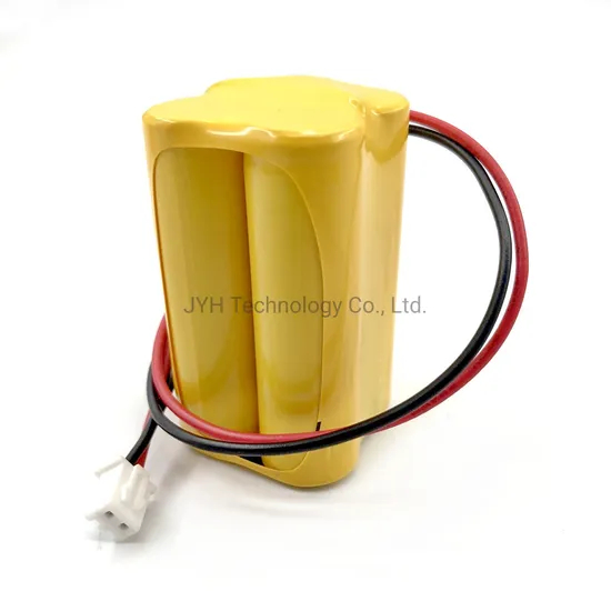 Pack de batterie NiCd haute temp&eacute;rature de taille AA 800mAh pour &eacute;clairage de secours