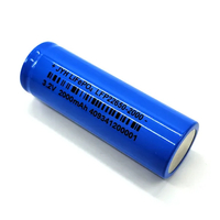 Un38.3 LiFePO4 22650 2000mAh 3.2V 6.4Wh リチウム充電式セル