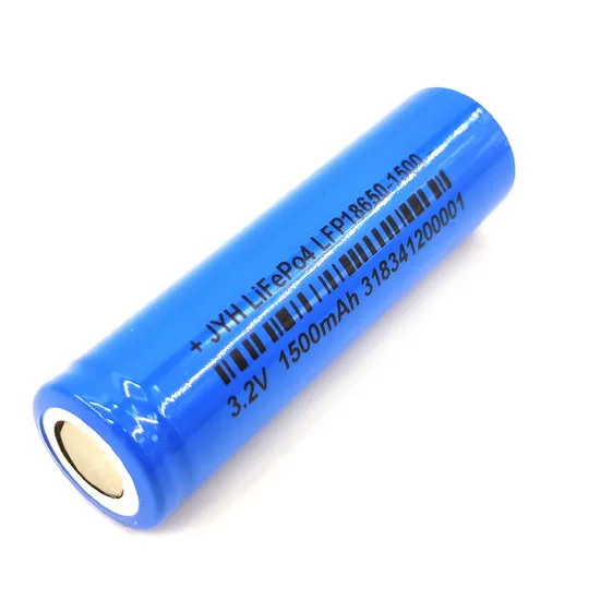 Batterie au lithium rechargeable de basse temp&eacute;rature 3.2V 1500mAh LFP18650