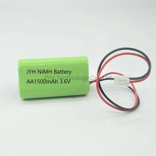 NiMH AA 1500 mAh 3,6 V Ni-MH-Akkupack UL-zertifiziert