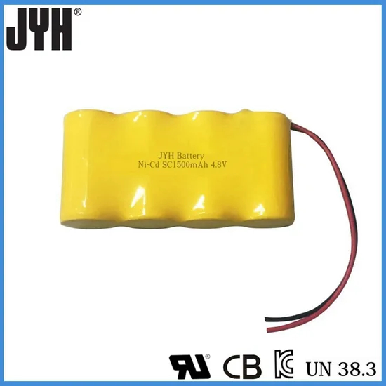 Batteria Ni-CD al nichel-cadmio Sc 1500mAh 4,8 V per robot di pulizia