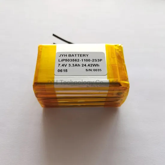 Lip503562-1100-2s3p Bater&iacute;a de pol&iacute;mero de litio 503562 de alta calidad 503562 3,7 V 1100mAh Bater&iacute;a de pol&iacute;mero de litio