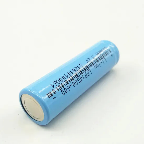 Bateria recarreg&aacute;vel de &iacute;on de l&iacute;tio AA 14500 600mAh 3,2V com UL