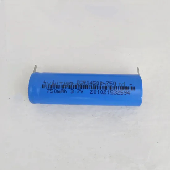 3,7 V Icr14500 750 mAh wiederaufladbarer Li-Ionen-Akku f&uuml;r E-Zahnb&uuml;rste
