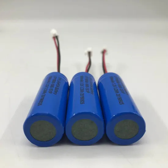 リチウム イオン 18500 1000mAh LiFePO4 リチウムイオン バッテリー パック（UL/CB 付き）