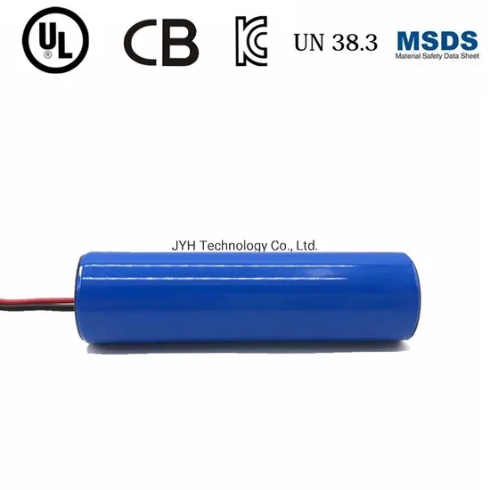 Lithium-Ionen-Inr18500-1500-mAh-1s1p-Akku f&uuml;r Taschenlampe