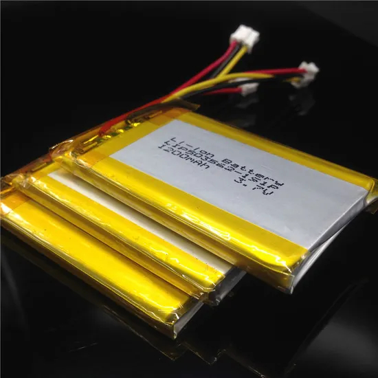 Bateria de pol&iacute;mero de l&iacute;tio Lipo 503462 1200mAh 3,7V com CB UL