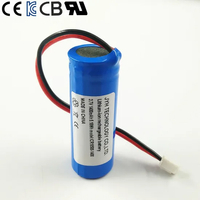 Pacco batteria al litio Kc Mark Icr18500