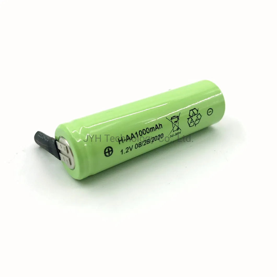 Bateria recarreg&aacute;vel NiMH Haa1000s Ni-MH tamanho AA 1000mAh 1,2V