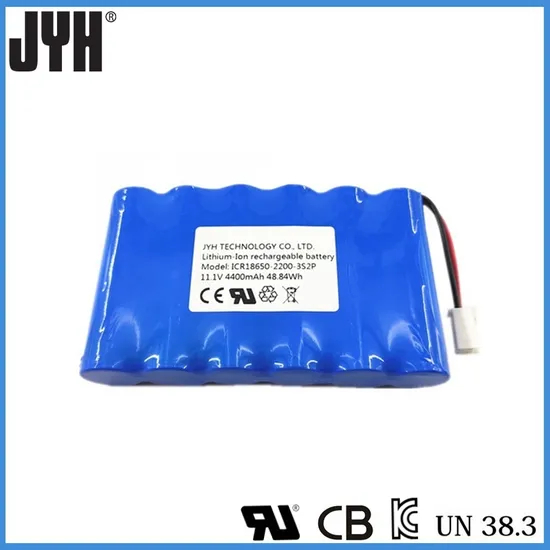 แบตเตอรี่ลิเธียม 18650 2200mAh 3s2p 4.4ah 11.1V ชุดแบตเตอรี่