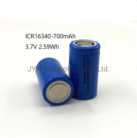 Batterie Icr16340 700mAh pour &eacute;quipements de soins personnels Icr16340-700