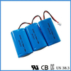 Inr750mAh Lithiumbatterie 7,4V 14500 2s1p Akku