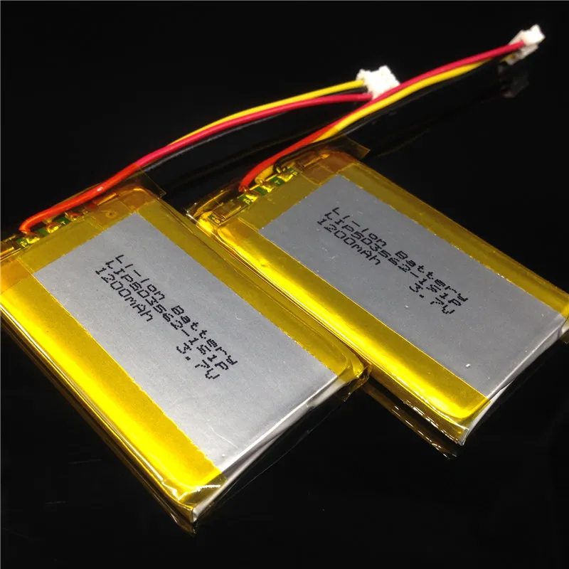 Lipo 853560 1600mAh 3.7V Batería de polímero de iones de litio con CB
