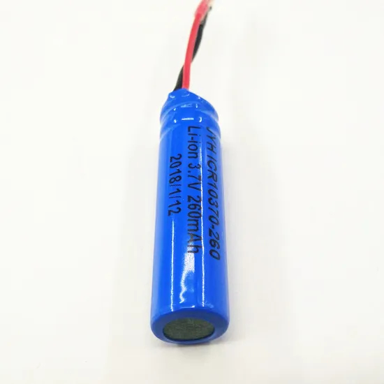 แบตเตอรี่ลิเธียมไอออน 3.7V 10370 260mAh พร้อม PCM