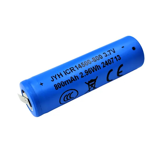 Bater&iacute;a recargable del hierro del litio de Icr14500 3.7V 800mAh