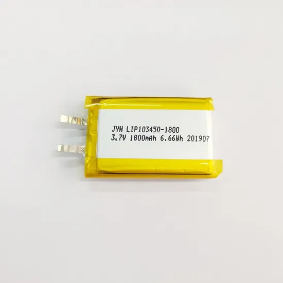 Lip103450-1800 1s1p OEM 1800 mAh Li-Polymer-Akku, wiederaufladbarer Li-Polymer-Akku
