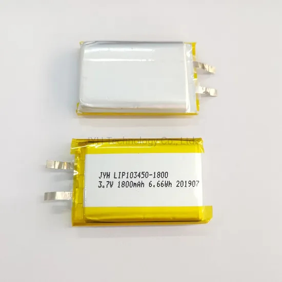 Lip103450-1800 1s1p 3.7V 1800mAh แบตเตอรี่ Li-Polymer พร้อมแท็กชั้นนำ 103040 103450 Lipo Battery