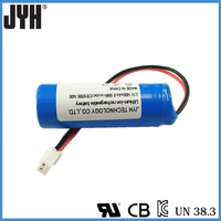 Bloco da bateria de &iacute;on de l&iacute;tio de Inr18500 1400mAh 3.7V 1s1p