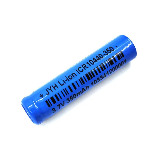 Batterie lithium-ion AAA 3,7 V 350 mAh 10440 pour otoscope