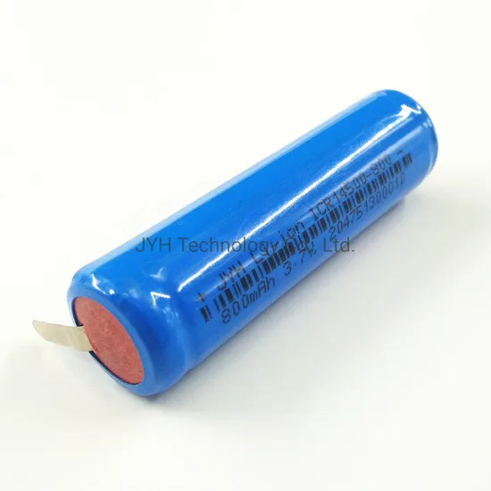 認定済み 3.7V 750/800mAh Icr14500-750/ Icr14500-800 電子歯ブラシバッテリー