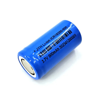 Batterie au lithium rechargeable Icr18350 900mAh 3,7 V Batterie Li-ion cylindrique