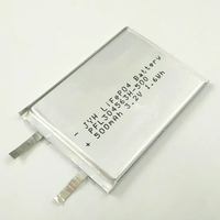 Batteria ai polimeri di litio ferro fosfato da 3,2 V 500 mAh